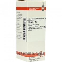 RUMEX D 2 Dilution 20 ml