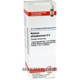 NATRIUM PHOSPHORICUM D 6 Dilution 20 ml