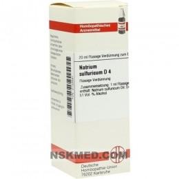 NATRIUM SULFURICUM D 4 Dilution 20 ml