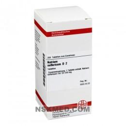 NATRIUM SULFURICUM D 2 Tabletten 200 St
