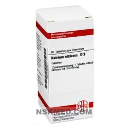 NATRIUM NITRICUM D 3 Tabletten 80 St