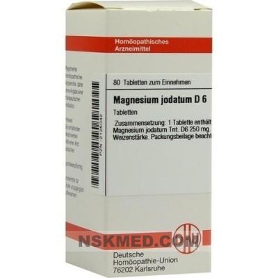 MAGNESIUM JODATUM D 6 Tabletten 80 St