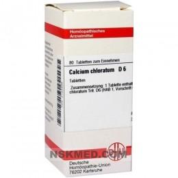 CALCIUM CHLORATUM D 6 Tabletten 80 St