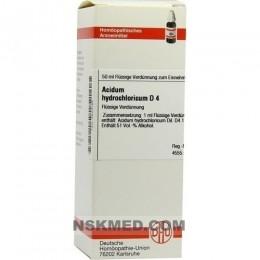 ACIDUM HYDROCHLORICUM D 4 Dilution 50 ml