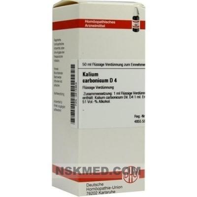 KALIUM CARBONICUM D 4 Dilution 50 ml