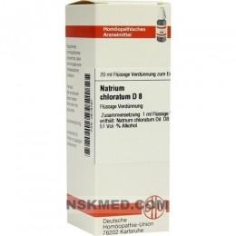 NATRIUM CHLORATUM D 8 Dilution 20 ml