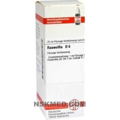 RAUWOLFIA D 6 Dilution 20 ml