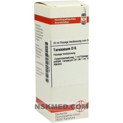 TARAXACUM D 6 Dilution 20 ml