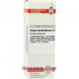 OLEUM TEREBINTHINAE D 6 Dilution 20 ml