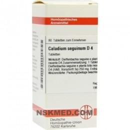 CALADIUM seguinum D 4 Tabletten 80 St