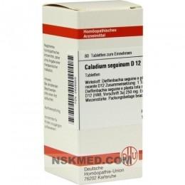 CALADIUM seguinum D 12 Tabletten 80 St