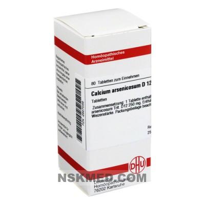 CALCIUM ARSENICOSUM D 12 Tabletten 80 St