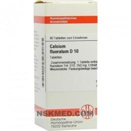 CALCIUM FLUORATUM D 10 Tabletten 80 St