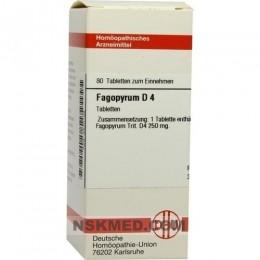 FAGOPYRUM D 4 Tabletten 80 St