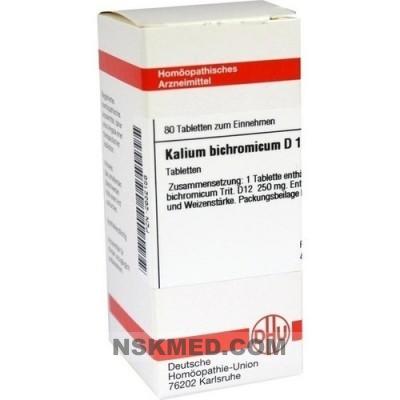 KALIUM BICHROMICUM D 12 Tabletten 80 St
