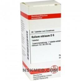 KALIUM NITRICUM D 6 Tabletten 80 St