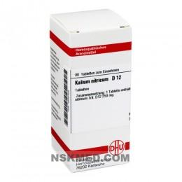 KALIUM NITRICUM D 12 Tabletten 80 St