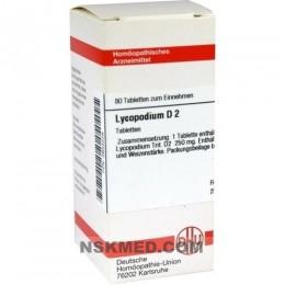 LYCOPODIUM D 2 Tabletten 80 St