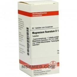 MAGNESIUM FLUORATUM D 12 Tabletten 80 St
