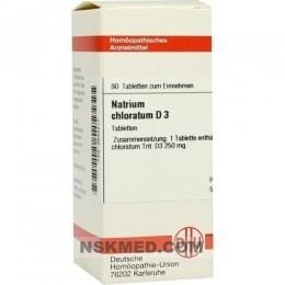 NATRIUM CHLORATUM D 3 Tabletten 80 St