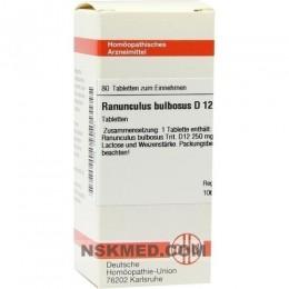 RANUNCULUS BULBOSUS D 12 Tabletten 80 St