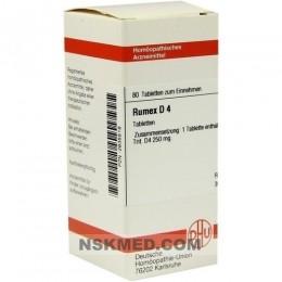 RUMEX D 4 Tabletten 80 St