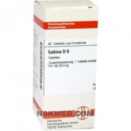 SABINA D 6 Tabletten 80 St