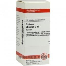 TARTARUS STIBIATUS D 12 Tabletten 80 St