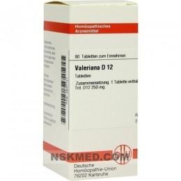 VALERIANA D 12 Tabletten 80 St