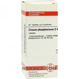 ZINCUM PHOSPHORICUM D 6 Tabletten 80 St