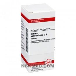 ZINCUM VALERIANICUM D 8 Tabletten 80 St