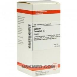CALCIUM FLUORATUM D 3 Tabletten 200 St
