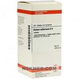KALIUM SULFURICUM D 6 Tabletten 200 St