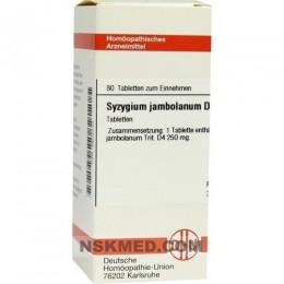 SYZYGIUM JAMBOLANUM D 4 Tabletten 80 St