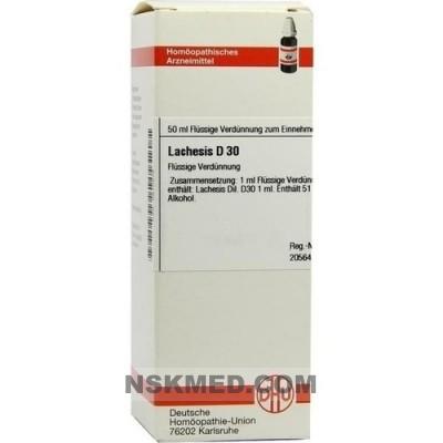 LACHESIS D 30 Dilution 50 ml