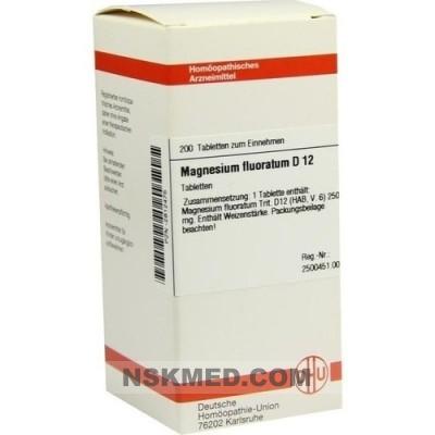MAGNESIUM FLUORATUM D 12 Tabletten 200 St