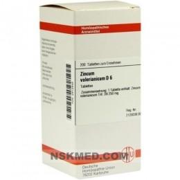 ZINCUM VALERIANICUM D 6 Tabletten 200 St