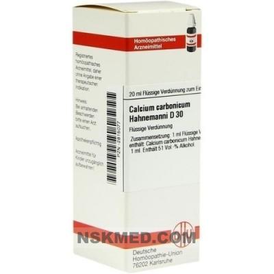 CALCIUM CARBONICUM Hahnemanni D 30 Dilution 20 ml