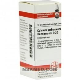 CALCIUM CARBONICUM Hahnemanni D 30 Globuli 10 g