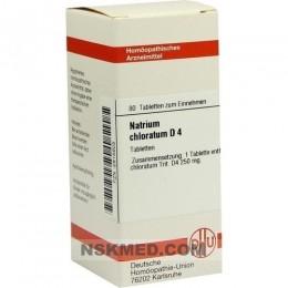 NATRIUM CHLORATUM D 4 Tabletten 80 St