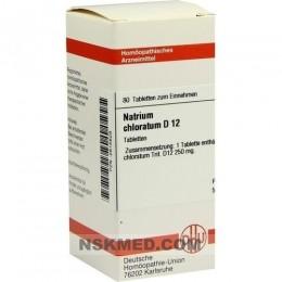 NATRIUM CHLORATUM D 12 Tabletten 80 St
