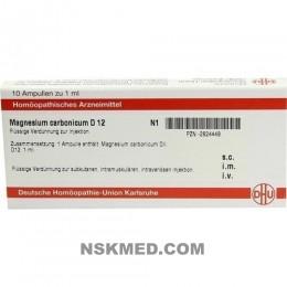 MAGNESIUM CARBONICUM D 12 Ampullen 10X1 ml