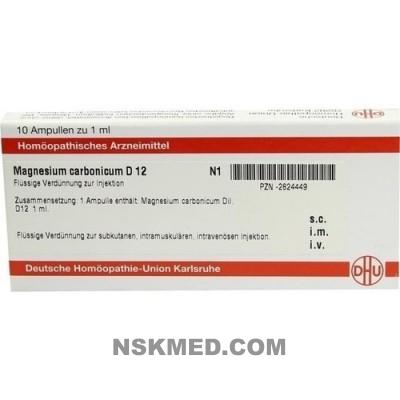 MAGNESIUM CARBONICUM D 12 Ampullen 10X1 ml