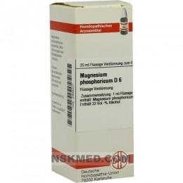MAGNESIUM PHOSPHORICUM D 6 Dilution 20 ml