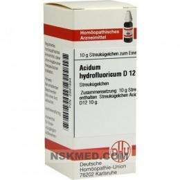 ACIDUM HYDROFLUORICUM D 12 Globuli 10 g