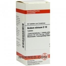 ACIDUM NITRICUM D 10 Tabletten 80 St