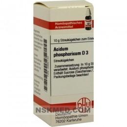 ACIDUM PHOSPHORICUM D 3 Globuli 10 g