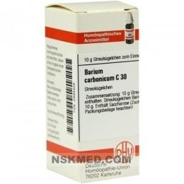 BARIUM CARBONICUM C 30 Globuli 10 g