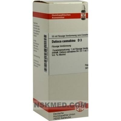 DATISCA cannabina D 3 Dilution 50 ml
