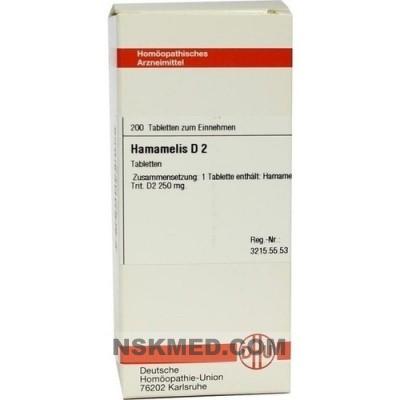 HAMAMELIS D 2 Tabletten 200 St